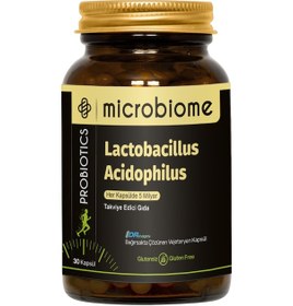 Resim Microbiome Lactobacillus Acidophilus 30 Kapsül 