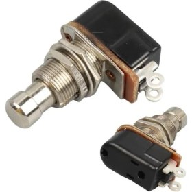 Resim IC-148J PBS-24B-4SW Pedal Switch Yaylı Ø12MM 