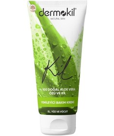 Resim Dermokil Aloe Vera Özlü Nemlendirici El Yüz Bakım Kremi 75 ML 