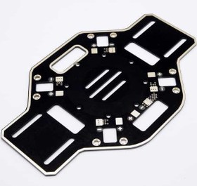 Resim Feetech F450 PCB Kartlı Quadcopter Gövde Kiti - Kırmızı/Beyaz Kollar 