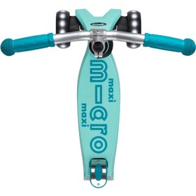 Resim Micro Maxi Deluxe Pro LED 3 Tekerli Işıklı Çocuk Scooter Vibrant Blue 