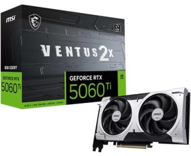 Resim Msı Geforce Rtx 5060 Tı 8g Ventus 2x Oc Plus Gdrr7 128bit Dx12 Aeae1msı0212 