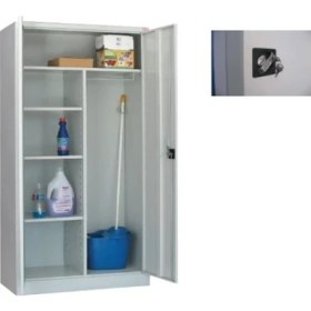 Resim Bahar Çelik Temizlik Malzeme Dolabı 