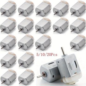 Resim Chuangyinshop 20 Adet 3v-6v 130 Dc Mini Motor Dıy Robotik El İşi Elektronik Projeler İçin 