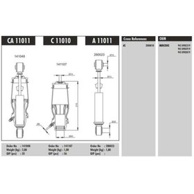 Resim ON KABIN KORUGU ACTROS 1831 1860 CONNECT CA 11011 OEM 