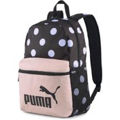Resim Puma Phase AOP Backpack Black - Polka Sırt Çantası 22L 078046 09 