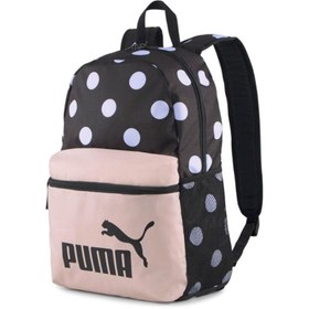 Resim Puma Phase AOP Backpack Black - Polka Sırt Çantası 22L 078046 09 