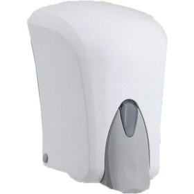 Resim Hazneli Sıvı Sabun Dispenseri - 1000 ml-Beyaz 