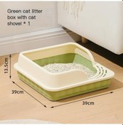 Resim Çıkarılabilir Kedi Kumu Kutusu-sarı D4y8ex 