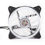 Resim Zauss ZR-101 Rainbow RGB Kasa Fanı 12 CM Renkli Molex Giriş 