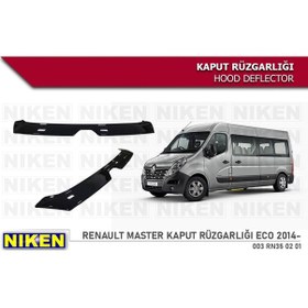 Resim Renault Master Kaput Rüzgarlığı Koruyucu 2014 