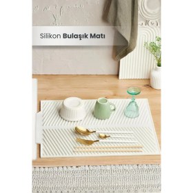Resim Orvila Silikon Bulaşık Kurutma Matı Maxi Boy 44X33CM 