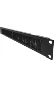 Resim Kastap 1U 19'' Fırçalı Metal Kapama Paneli, Rack Kabinet Aksesuarı 