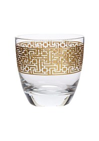 Resim Camhare 42030 Labirent Altın Meşrubat Bardağı 6'lı 