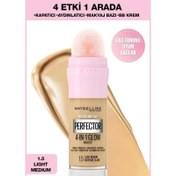 Resim Maybelline New York Instant Perfector Glow 4 Etki 1 Arada Fondöten 1.5 Light Medium 20ml 
