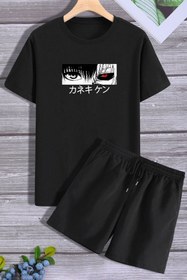 Resim trendypassion Anime Şort T-shirt Eşofman Takımı 