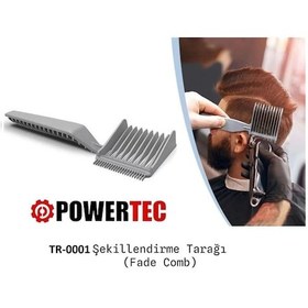 Resim Powertec TR-0001 Saç Şekillendirme Tarağı 