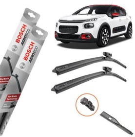 Resim Citroen C3 Aircross Muz Silecek Takımı Ön Bosch Aeroeco 2018-202 