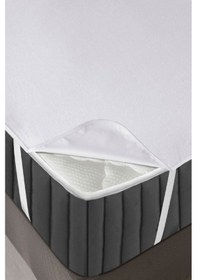 Resim Divanev Sıvı Geçirmez Bebe Alez 70x130 Cm Micro Kumaş Beyaz 