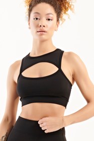 Resim yexech Kadın Spor Sütyen Rise Serisi - Siyah – Rise Series Sports Bra 