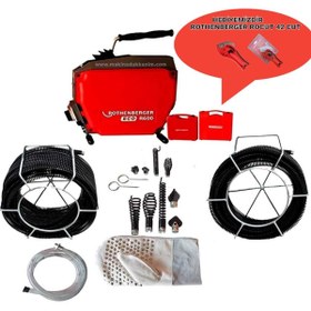 Resim Rothenberger Kanal Gider Açma Makinesi R600 Eco 16,2+22,2 Set 