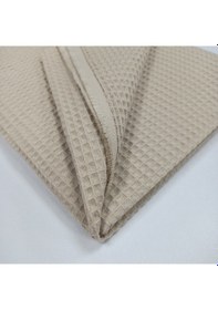 Resim Waffle Pike Bornozluk Kumaş 100% Pamuk W-05 Bej 