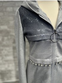 Resim Maison Meda Kadın Mevsimlik Gri Kap Gri 