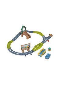 Resim Thomas Ve Arkadaşları Motorlu Tren Seti Friends At Work Hgy78-jcy75 