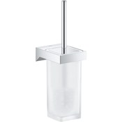 Resim Grohe Selection Cube Tuvalet Fırçası Seti (40857000) 