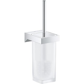 Resim Grohe Selection Cube Tuvalet Fırçası Seti (40857000) 
