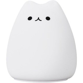 Resim Yifomall Kedi Şekilli Silikon Işıklı Aydınlatma: 7 Renkli Stüdyo Işığı, Gecelik Kullanım, Yumuşak Dokunuş Kontrol, Ev Dekorasyonu Hediyesi Beyaz 