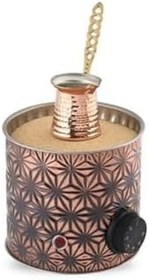 Resim Türk Kahvesi Makinesi, Kumda Kahve Pişirme, Ev Tipi, 17x18x16 cm 