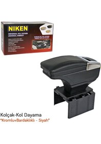 Resim Niken Kol Dayama Kromlu Siyah 