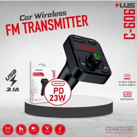 Resim Genel Markalar Carx8 Araç Kiti Fm Transmitter Bluetooth 5.0 Usb Şarj Oto Müzik Çalar 