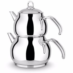 Resim Küre Çelik Çaydanlık Küçük Boy 
