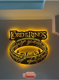 Resim Lord Of The Rings Metal Tablo 