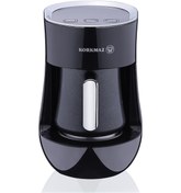 Resim Korkmaz Otantik Kahve Makinesi Siyah 