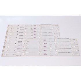Resim Grundig Uyumlu 43 Vle 6645 Bl Led Bar Takım 