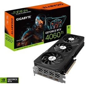 Resim Gıgabyte VGA RTX 4060Tı Gamıng OC 16GB 128B GDDR6 DP-HMI Ekran Kartı 