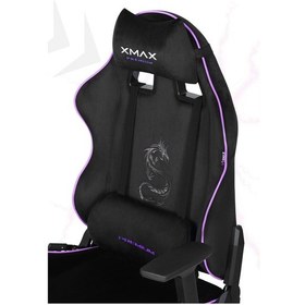 Resim Rio Balerion Terletmez Kadife Kumaş Siyah Gaming Oyuncu Koltuğu - 18 Siyah 