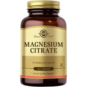 Resim Solgar Magnezyum Sitrat 200 mg 60 Tablet 
