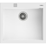 Resim Teka Forsquare 50 x 40 Tezgah Üstü Granit Eviye Beyaz 