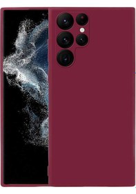 Resim Galaxy S22 Ultra Uyumlu Zore Mara Lansman Kılıf-koyu Mor Koyu Mor 