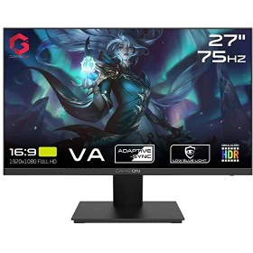 Resim Gameon GOE27FHD75VA Adaptive Sync 27" 75 Hz Flat VA HDMI+VGA Oyuncu Monitörü 