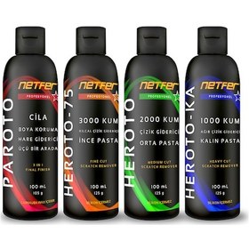 Resim Netfer Pasta Cila Set 4 x 100 ML 