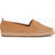 Resim Tommy Hilfiger Kadın Deri Yassı Espadril 