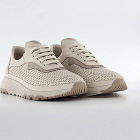 Resim Kadın Deri Spor Ayakkabı Bej 