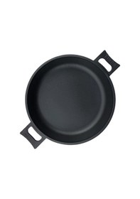 Resim Tleps Kaplamasız Gerçek Demir Döküm Tava 26 CM 