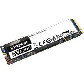 Resim Kingston 500GB KC2500 NVMe Okuma 3500MB-Yazma 2500MB M.2 SSD (SKC2500M8/500G) 