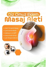 Resim Diz Omuz Eklem fizyoterapi masajı Lazer LCD ekran akıllı Reliefportable masaj 